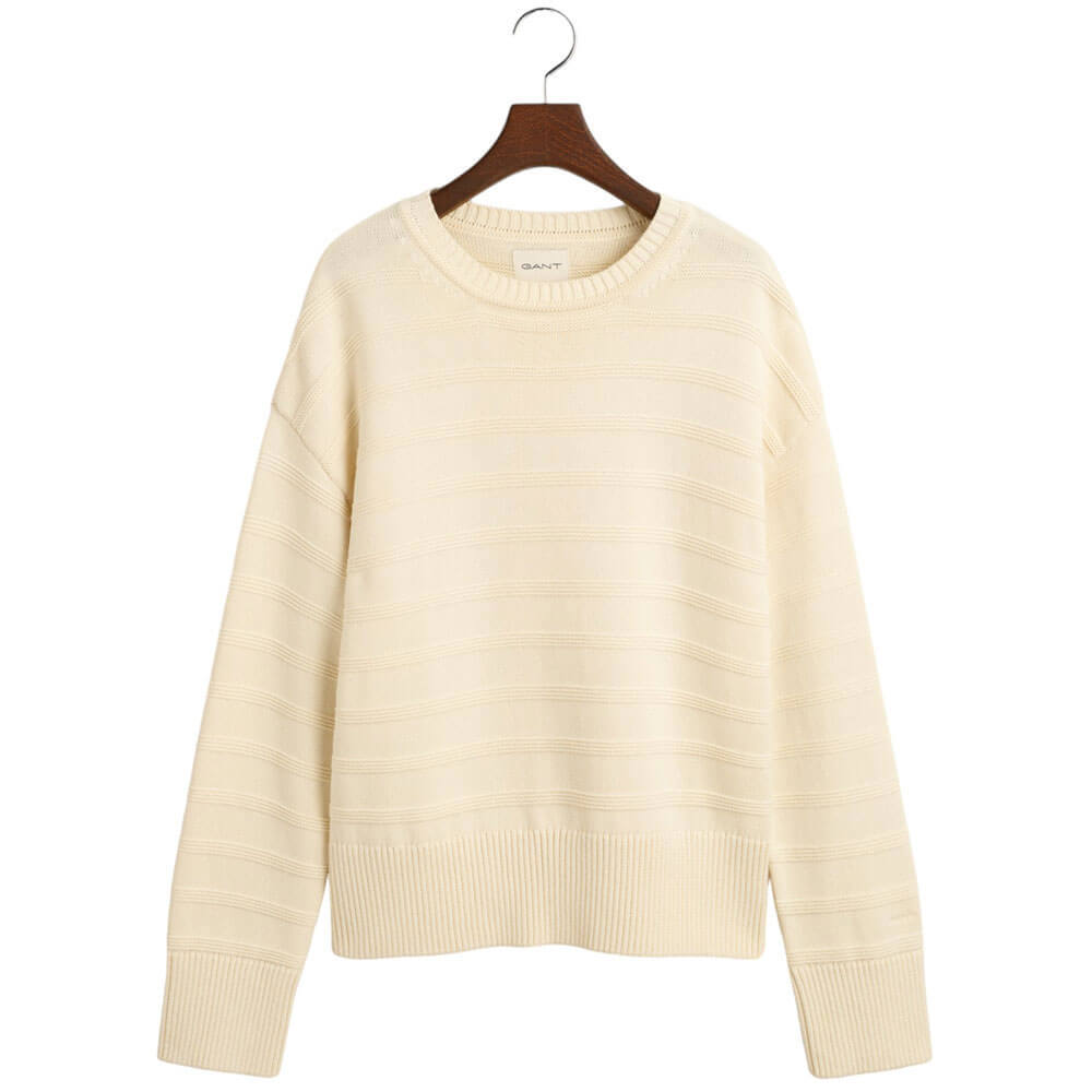 Gant Tonal Stripe Cotton Sweater